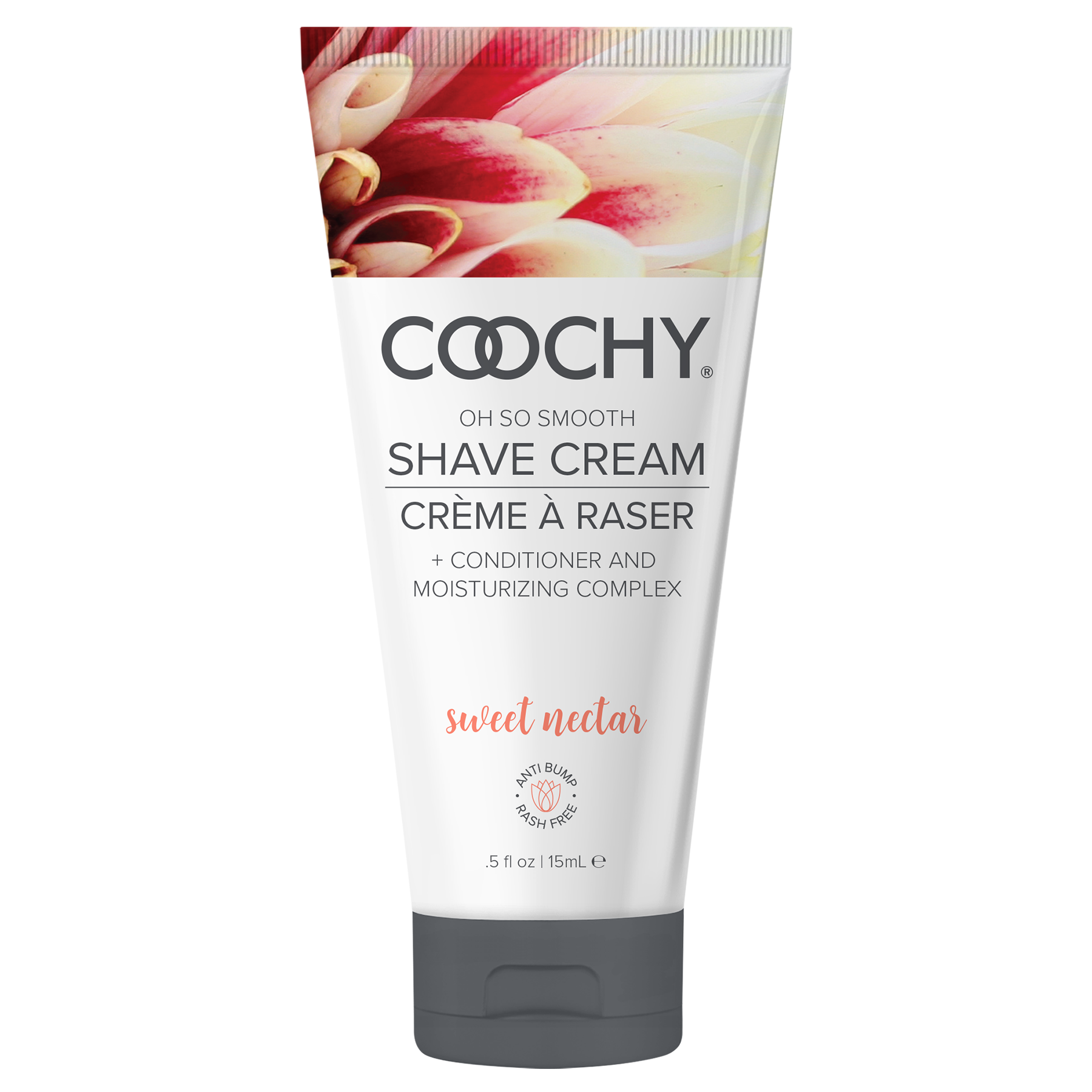 Crème à raser Coochy – tube NECTAR SUCRÉ, .5oz | 15mL