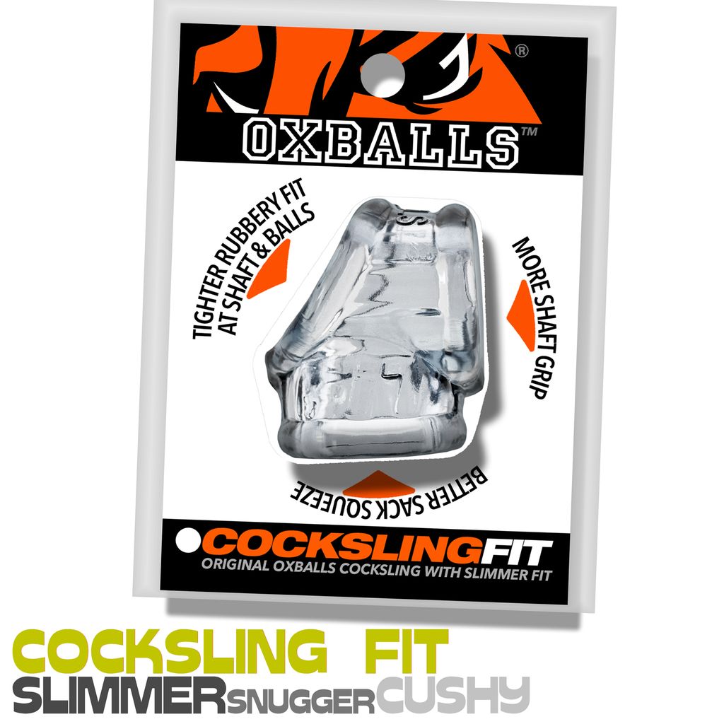 Cocksling Fit, harnais transparent