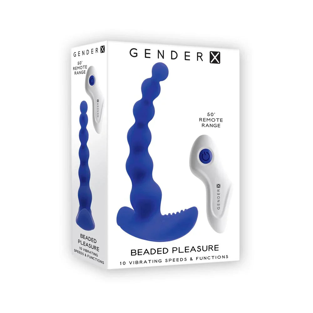 TESTER - Gender-X  Beaded Pleasure w/ Remote