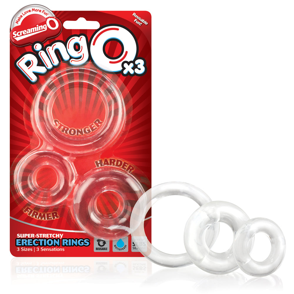 Ring O x3  - Clear