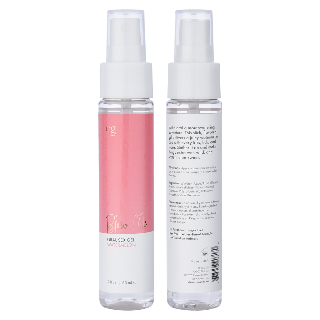 GEL DE SEXE ORAL BLOW ME - PASTÈQUE - 2 floz | 30 mL