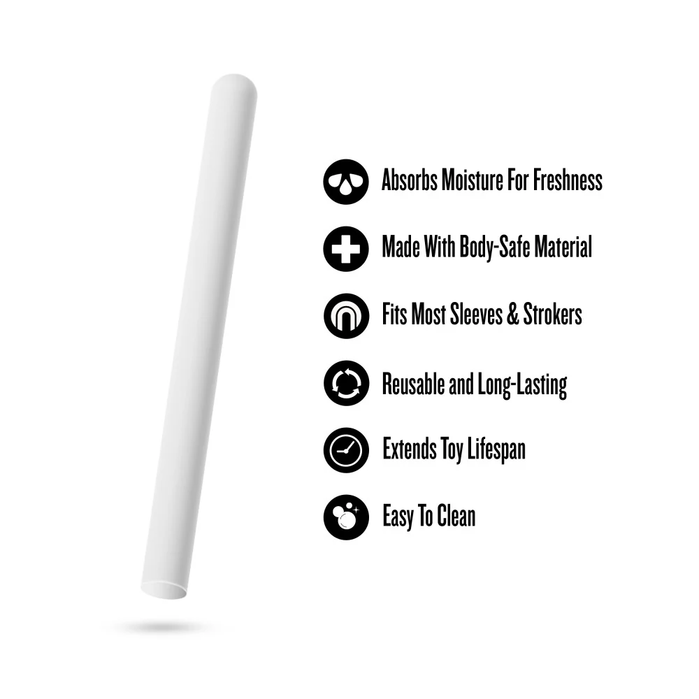 M for Men - Drying Stick - White - 12 pcs Counter Display