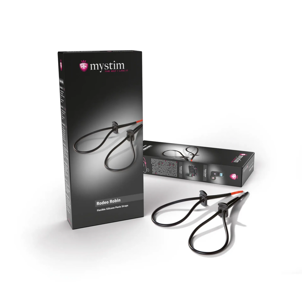 Mystim Rodeo Robin - ensemble de sangle pour gland et scrotum