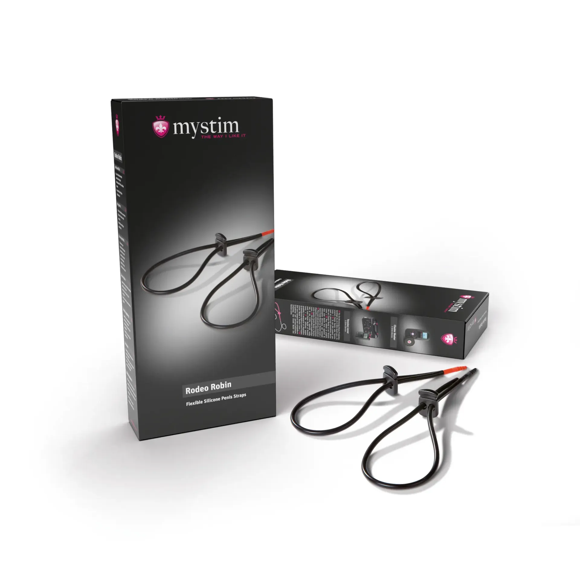 Mystim Rodeo Robin - ensemble de sangle pour gland et scrotum