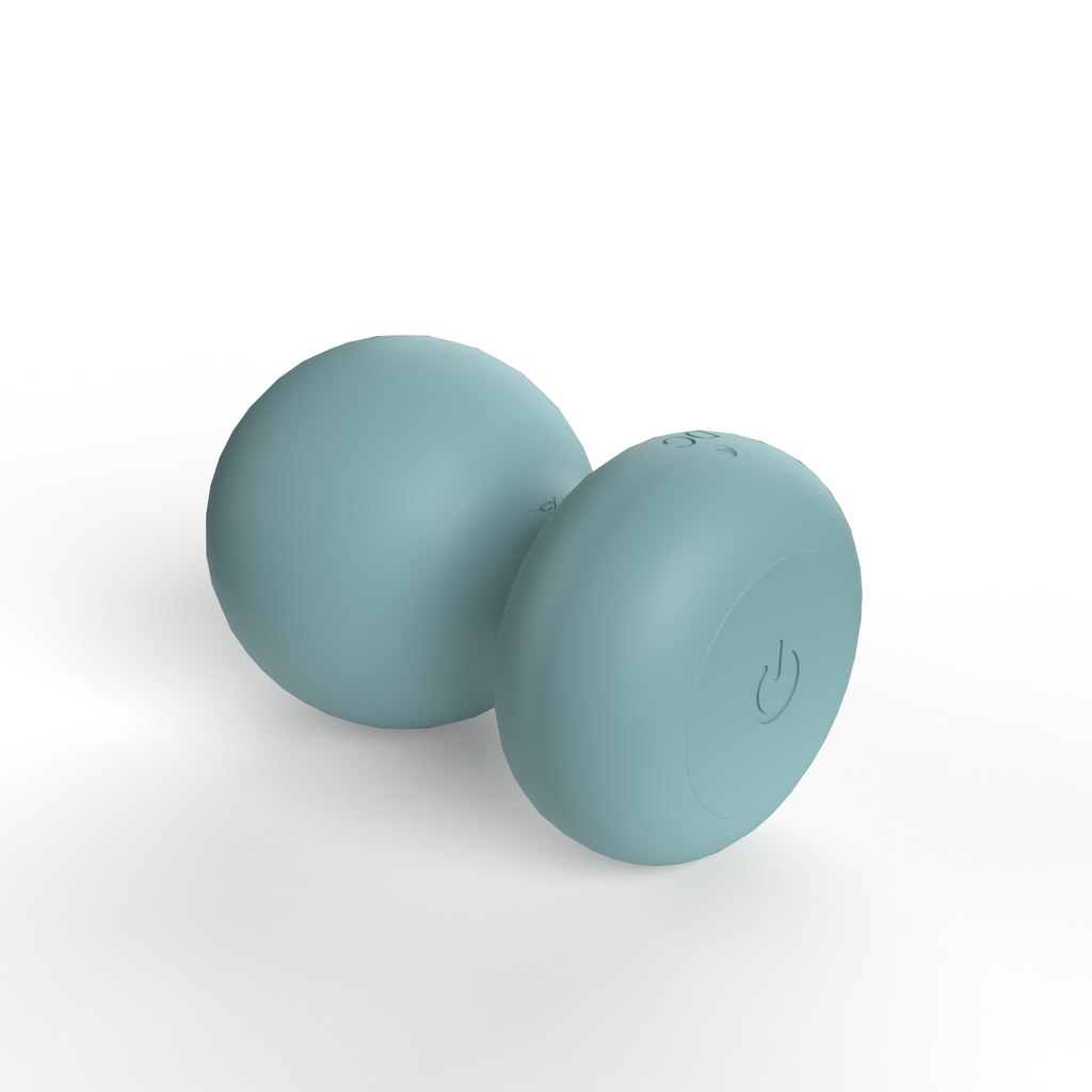 Screaming O Cuties Palmy Palm Vibrator - Powder Blue