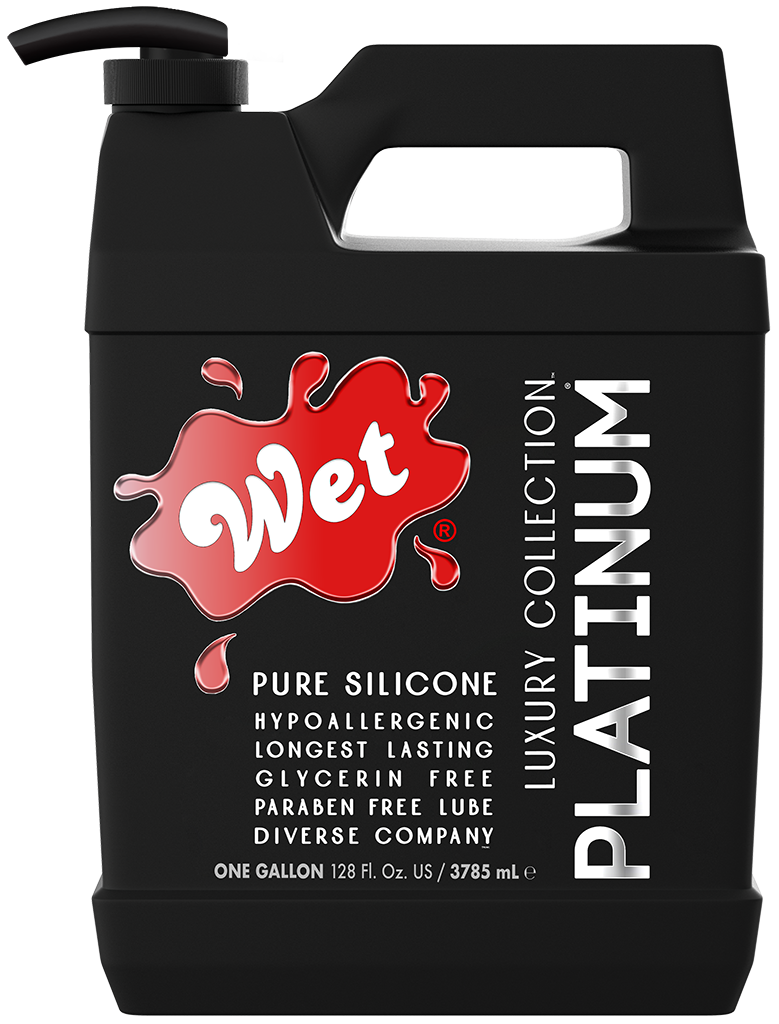 Lubrifiant Sexuel à Base de Silicone Platinum Gallon