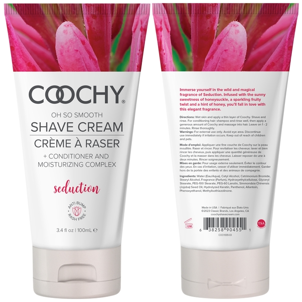 Crème à raser – Seduction 3.4oz | 100mL