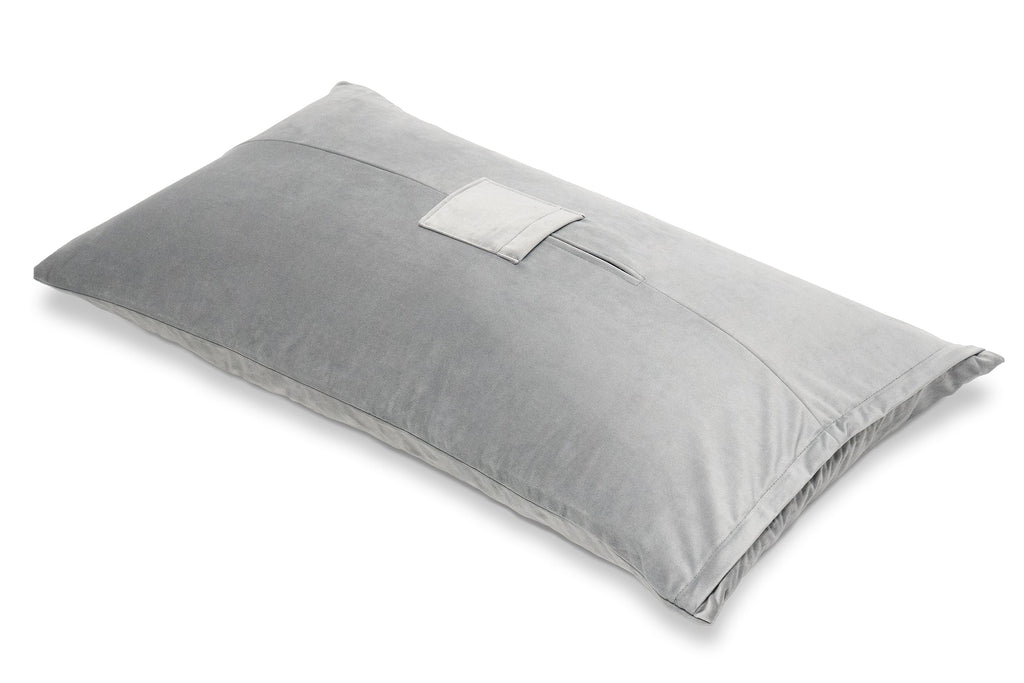 Humphrey gris en microvelours