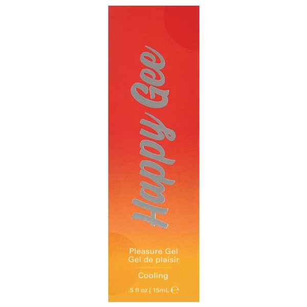 HAPPY GEE Gel de plaisir rafraîchissant Rafraîchissant .5fl | 15mL
