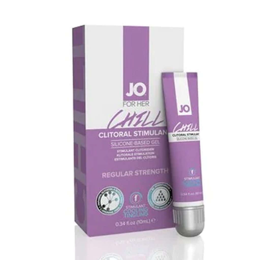 JO Gel Clitoridien Chill - Rafraîchissant - Stimulant 0,34 fl oz / 10 mL