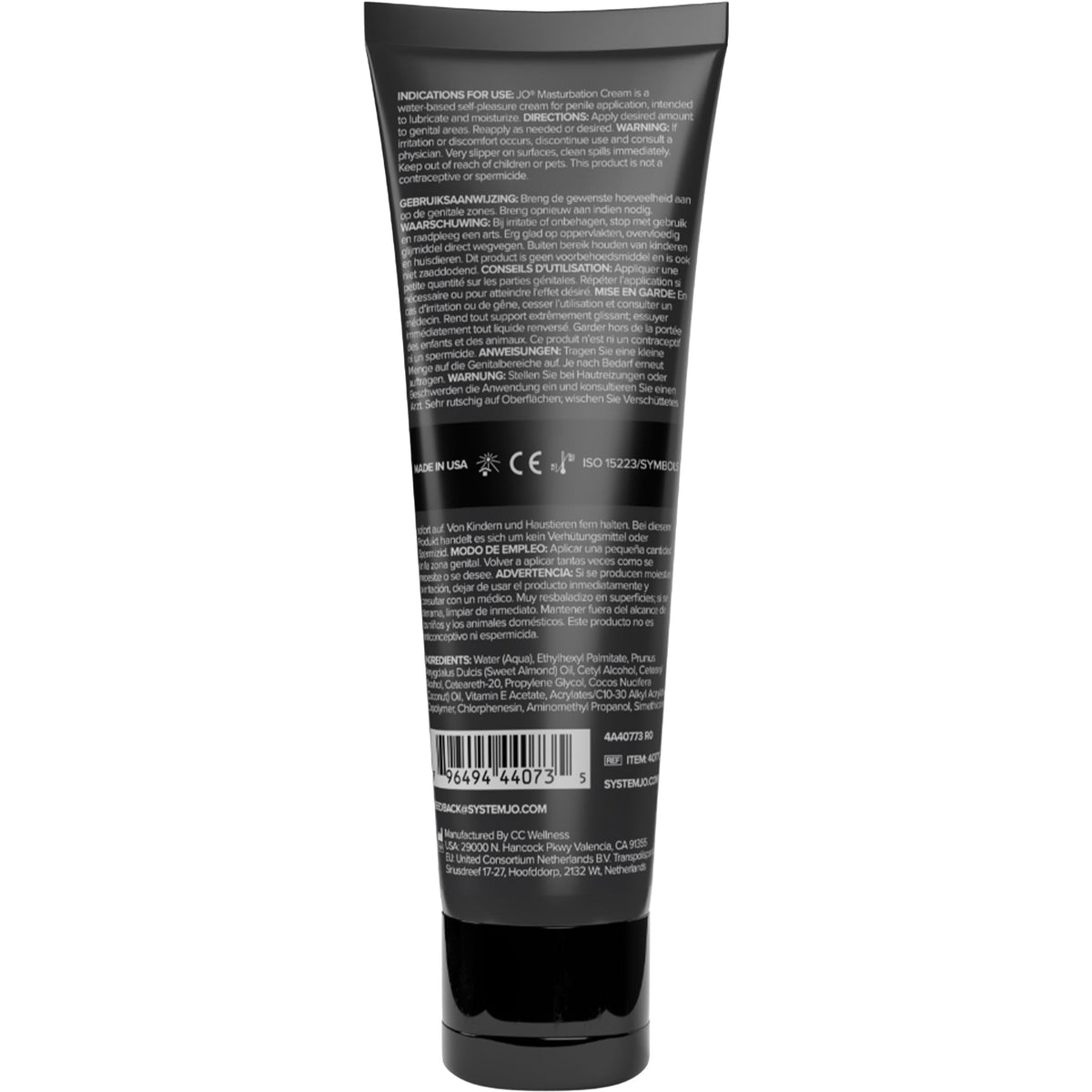 Crème de masturbation - 4 oz / 120 mL