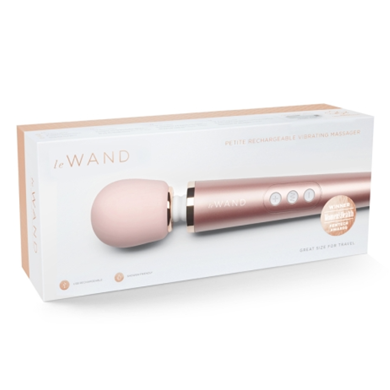 Massager Rechargeable Petit - Or Rose