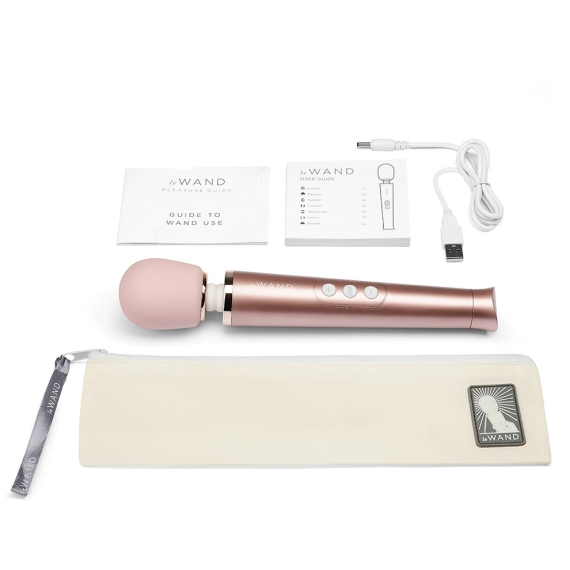 Massager Rechargeable Petit - Or Rose