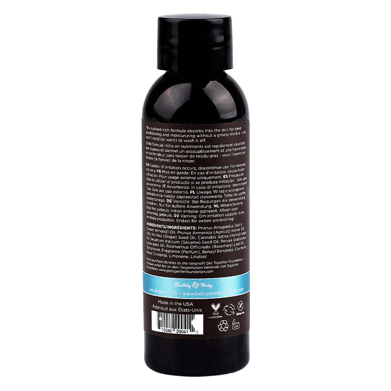 Huile de massage et de corps aux graines de chanvre Sunsational 2 fl oz / 60 ml