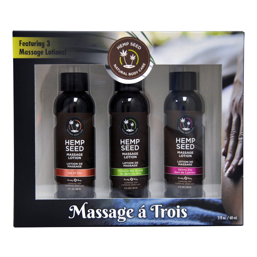 Coffret cadeau Massage-a-Trois
