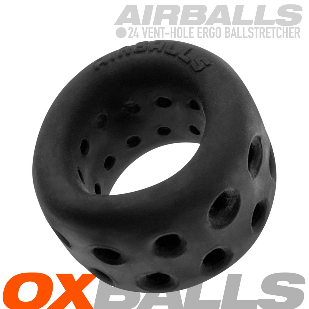 AIRBALLS, étireur de testicules léger, GLACE NOIRE