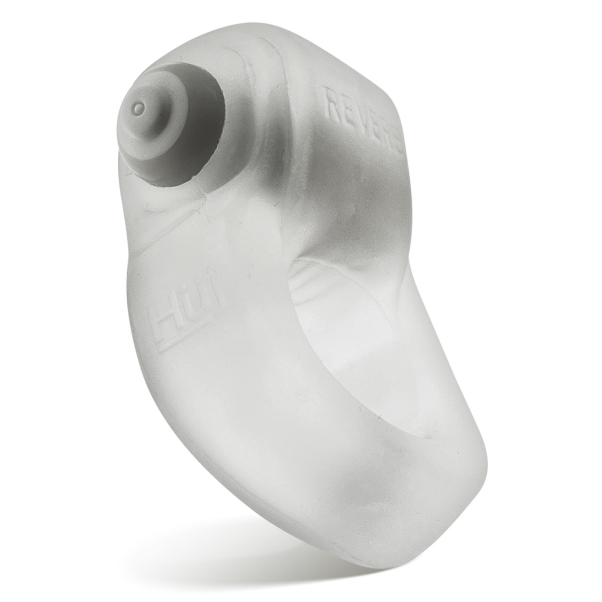 GLOWDICK, cockring avec LED, GLACE TRANSPARENTE