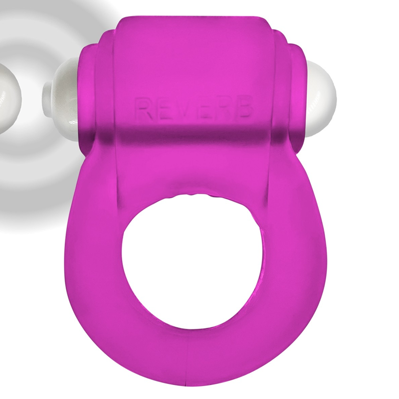 GLOWDICK, anneau pénien avec LED, GLACE ROSE