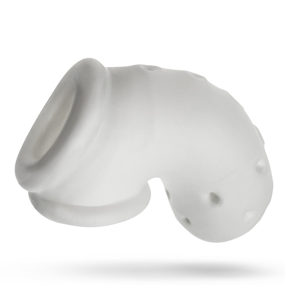 AIRLOCK, chasteté ventilée légère, GLACE BLANCHE