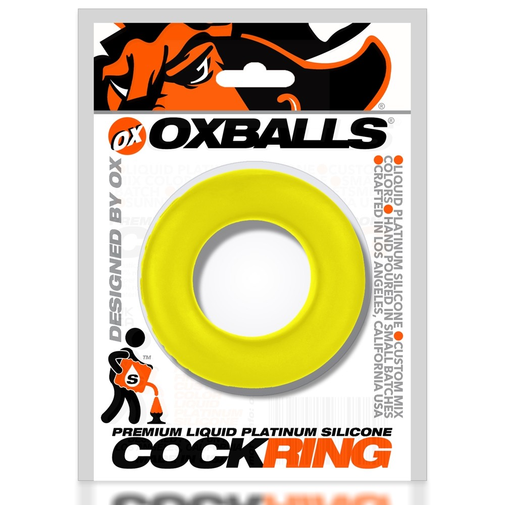 COCK-T, anneau pénien, ACID YELLOW