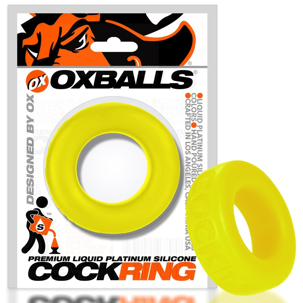 COCK-T, anneau pénien, JAUNE ACIDE