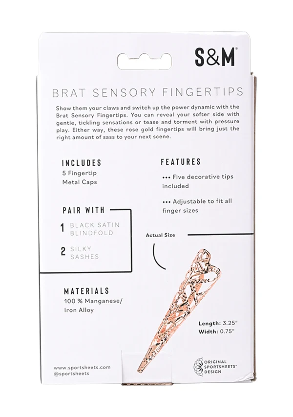 Embouts sensoriels pour doigts Brat