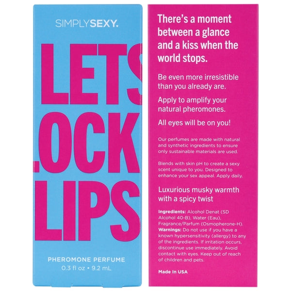 Parfum infusé de phéromones LET'S LOCK LIPS - Let's Lock Lips 0,3 oz | 9,2 mL