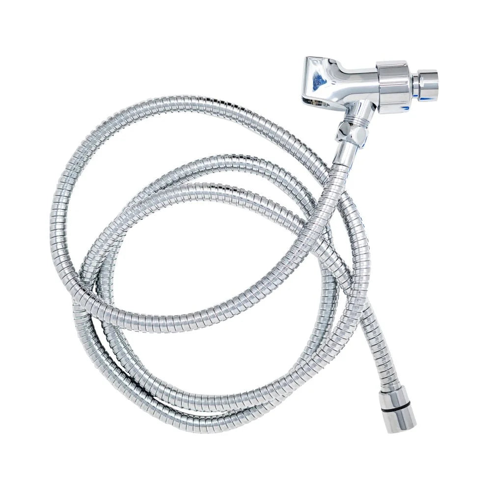 Ensemble de tuyau de douche Wave & support de douche en chrome