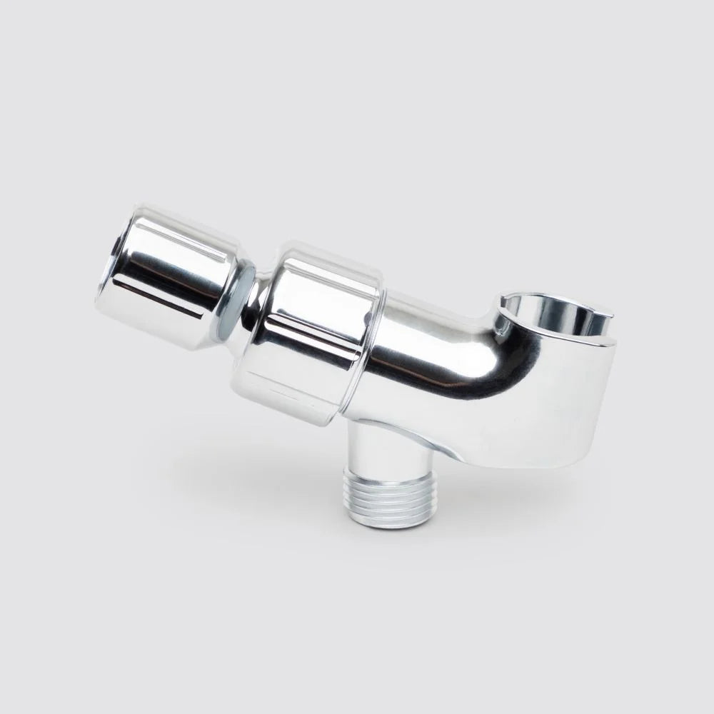 Ensemble de tuyau de douche Wave & support de douche en chrome