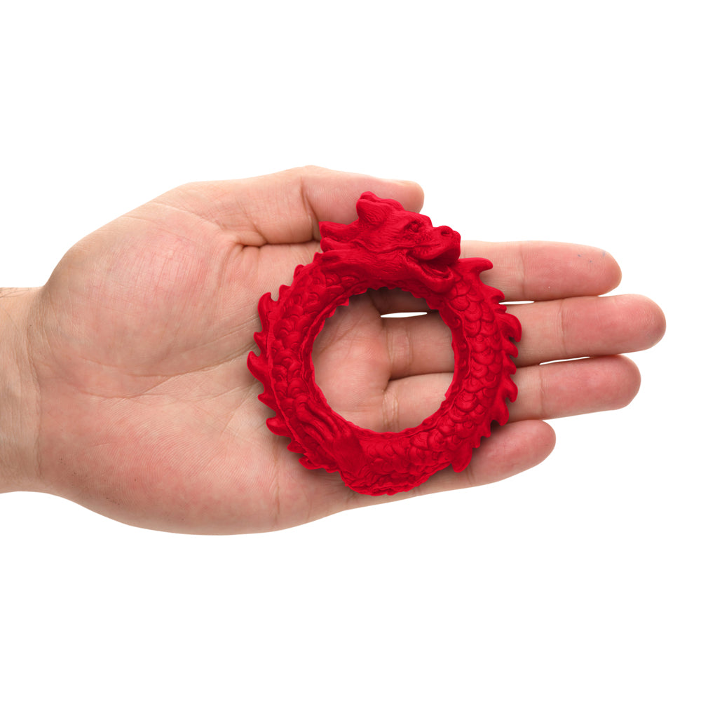 Rise Of The Dragon Silicone Cock Ring
