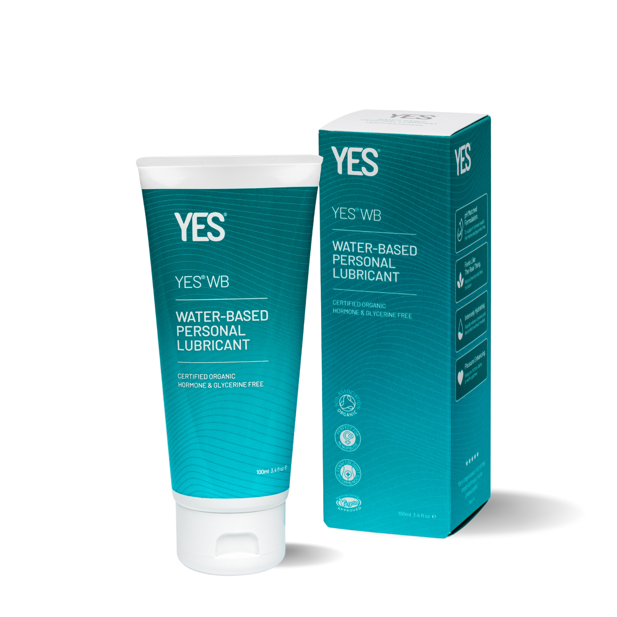 YES WB Lubrifiant Organique à Base d'Eau 100ml