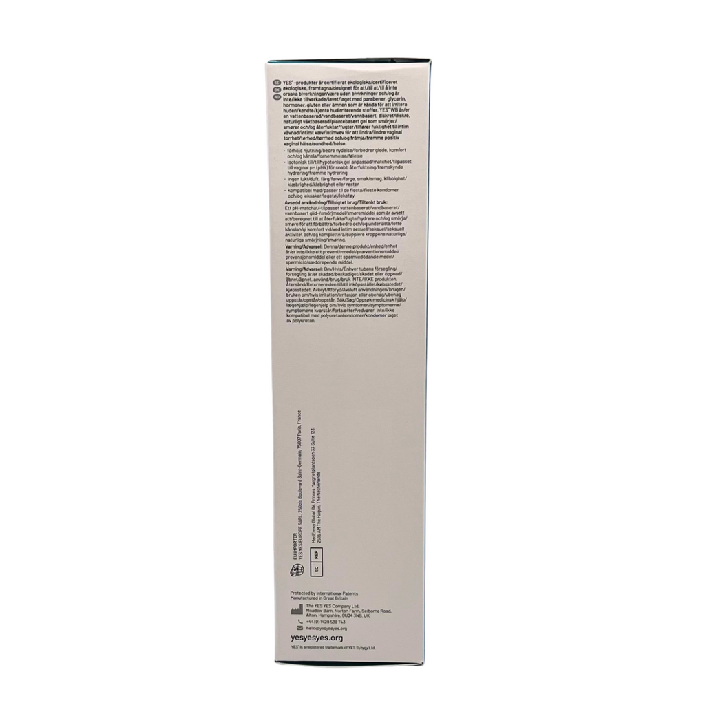 YES WB Lubrifiant Organique à Base d'Eau 150ml